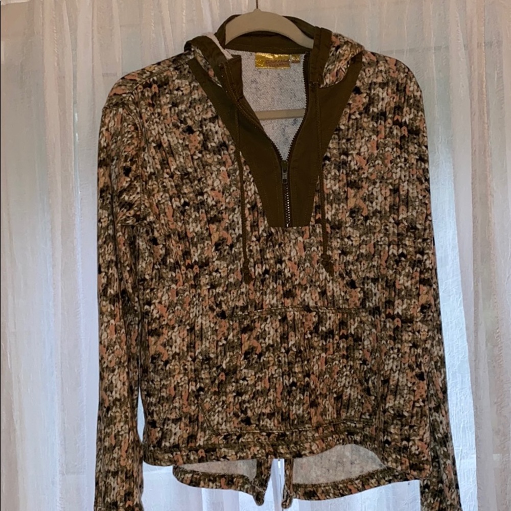 Warm Quarter-Zip with Hood